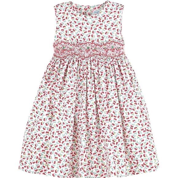 Luli & Me cherry berry smocked dress size 6X
New No Tag 100% Cotton - Picture 1 of 5
